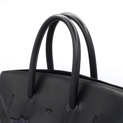 Shadow Birkin 35VeauBarenia Denim Black SS □NStamp