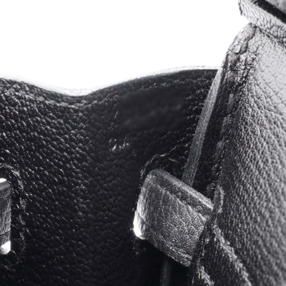 バーキン25　トゴ　ブラック　SS　X刻印