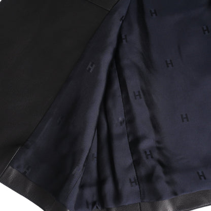 ロングジレ　ゴート　ブラック　34