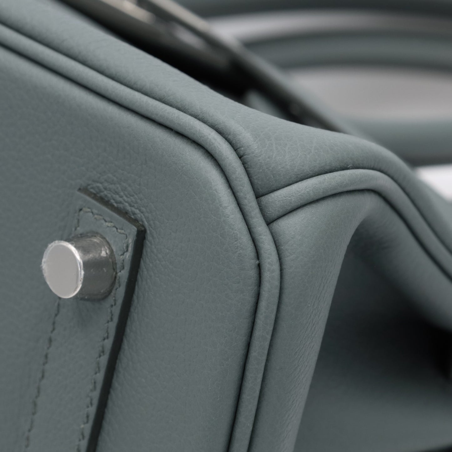 Birkin Shoulder Light 29 Voever Color Vert Almande SS K 雕刻