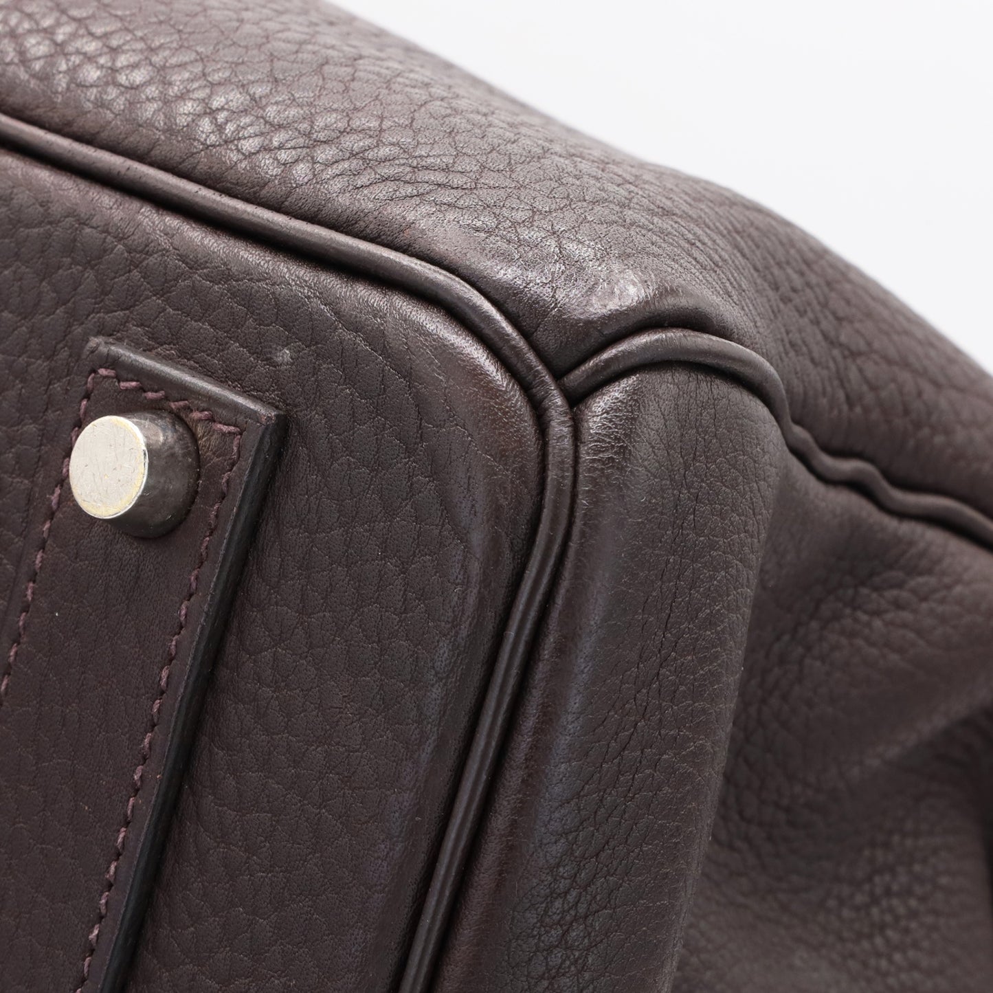 Birkin 45 Long Shoulder Togo Chocolat SS □D stamp