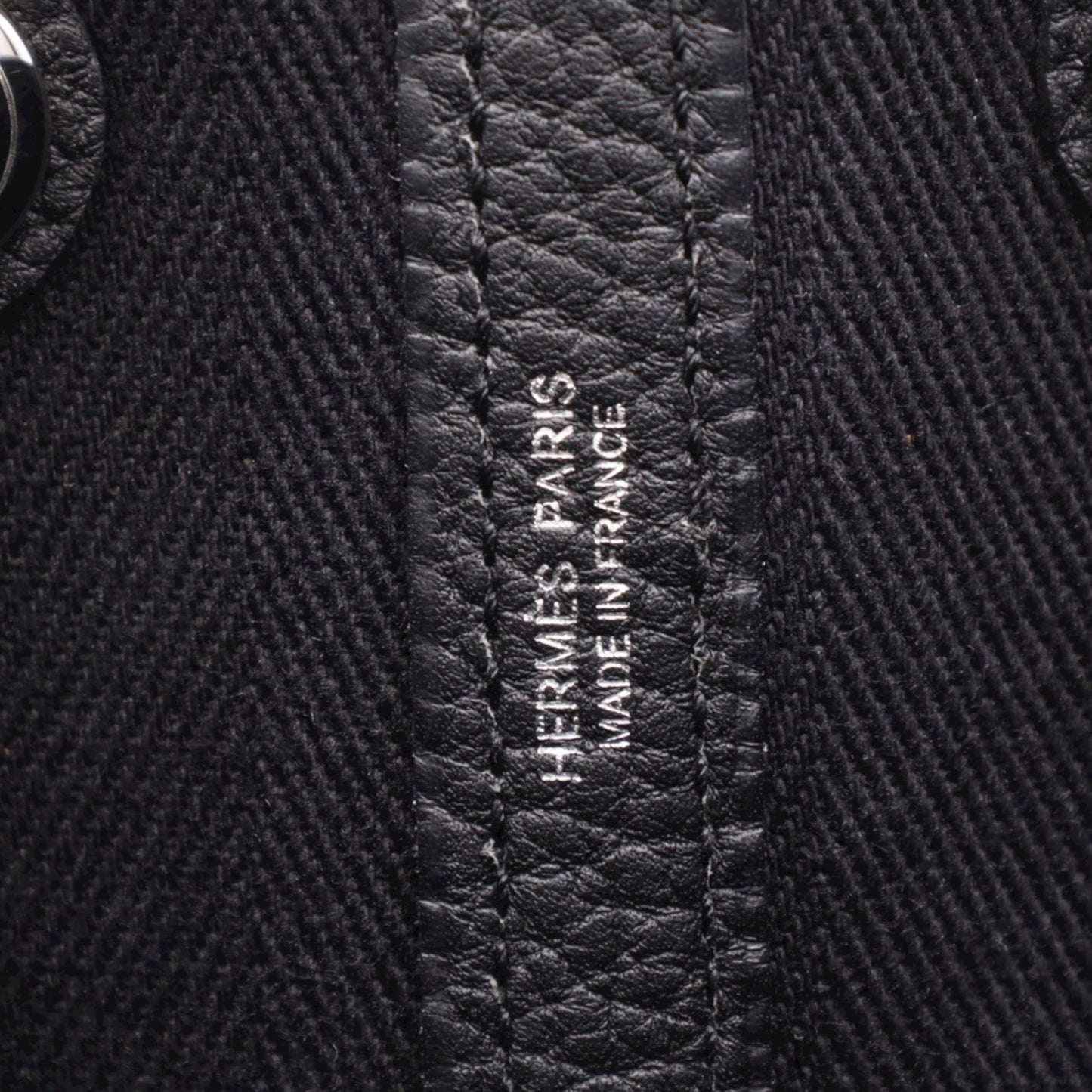 Garden Party TPM Toile Chepron Negonda Black SS C engraved