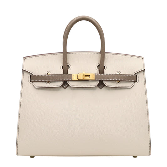 Birkin 25 个人订单系列 Vaux Epson Cle Etoup 哑光 GP Z 刻字