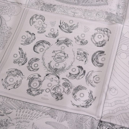 カレ60　ロボカバール　シルク　グレー