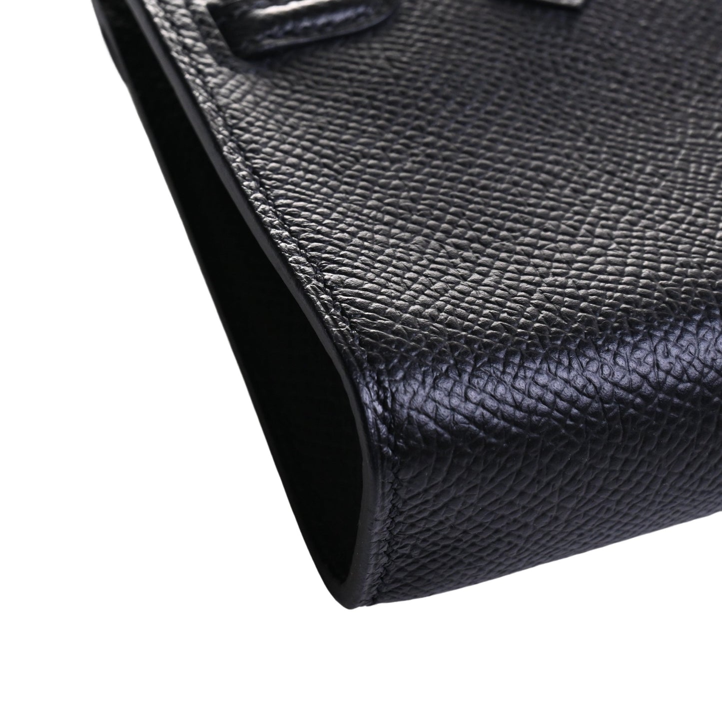 バーキンタイニー　ヴォーエプソン　ブラック　SS　□O刻印