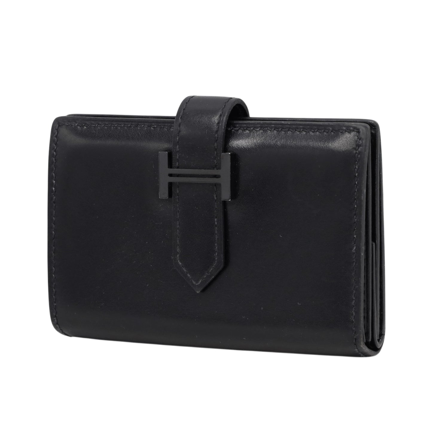 ベアン　ミニ　ボックスカーフ　ブラック　ソーブラック　B刻印