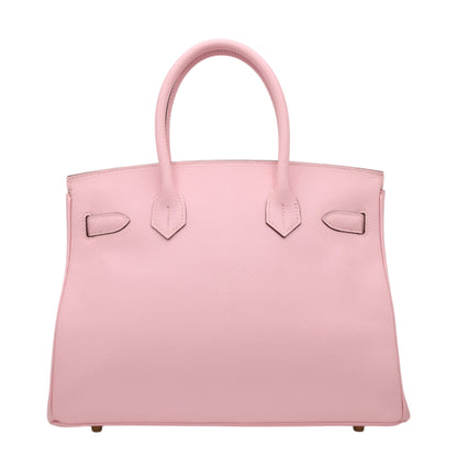 バーキン30　シェーブル　ローズサクラ　GP　X刻印