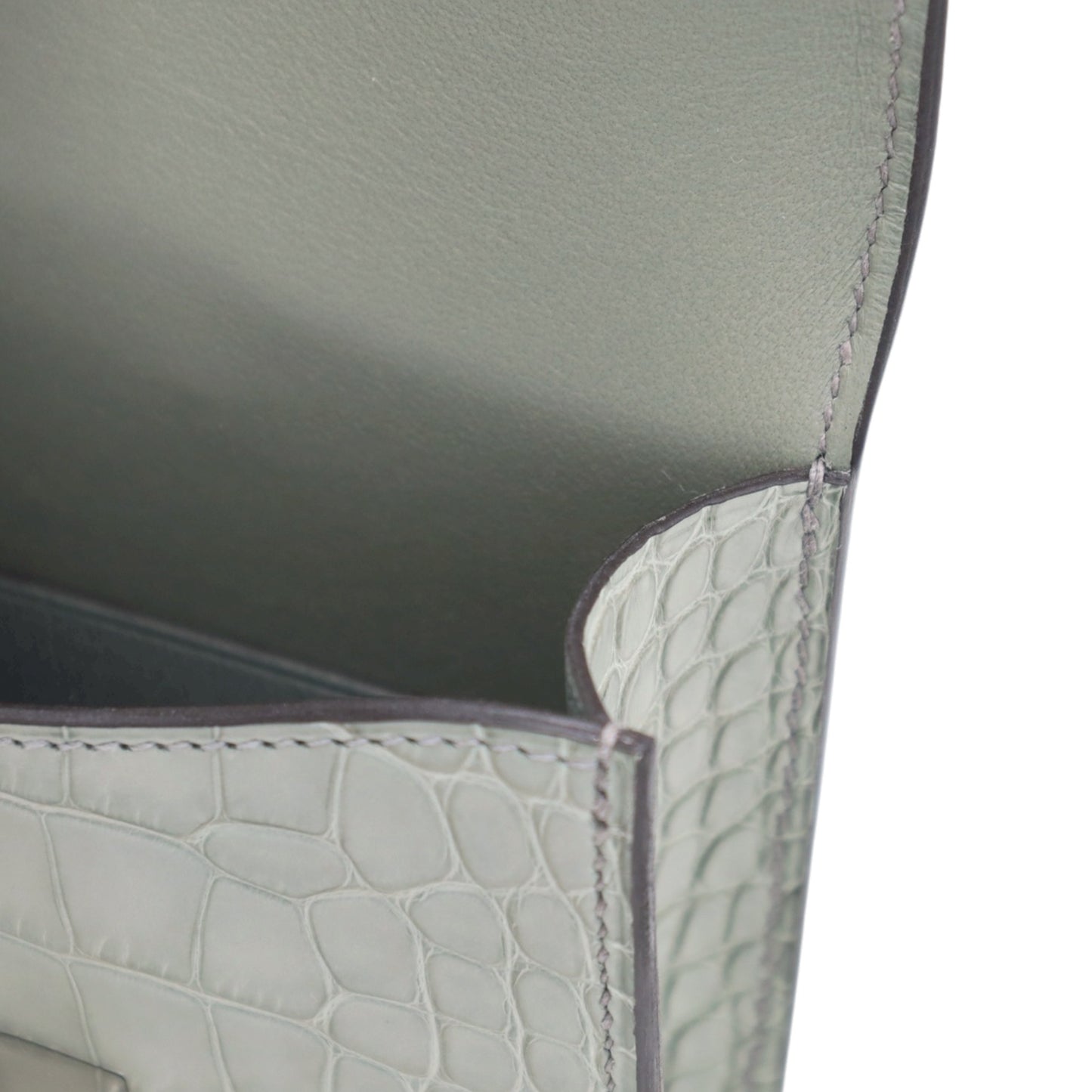 コンスタンススリム　アリゲーターマット　グリシマン　SS 　K刻印