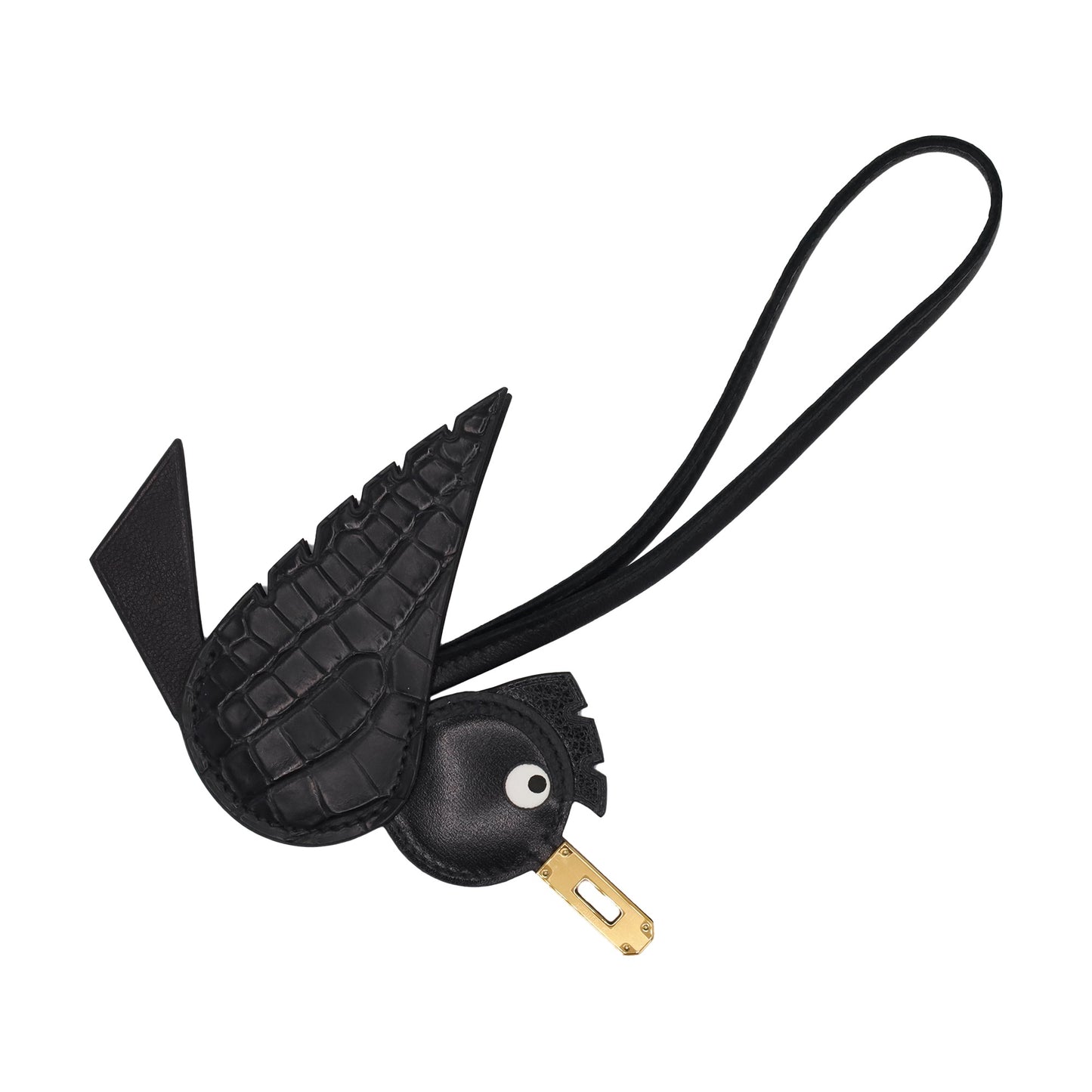Birdie Charm Touch Vaux Swift Alligator Matte Black GP BStamp