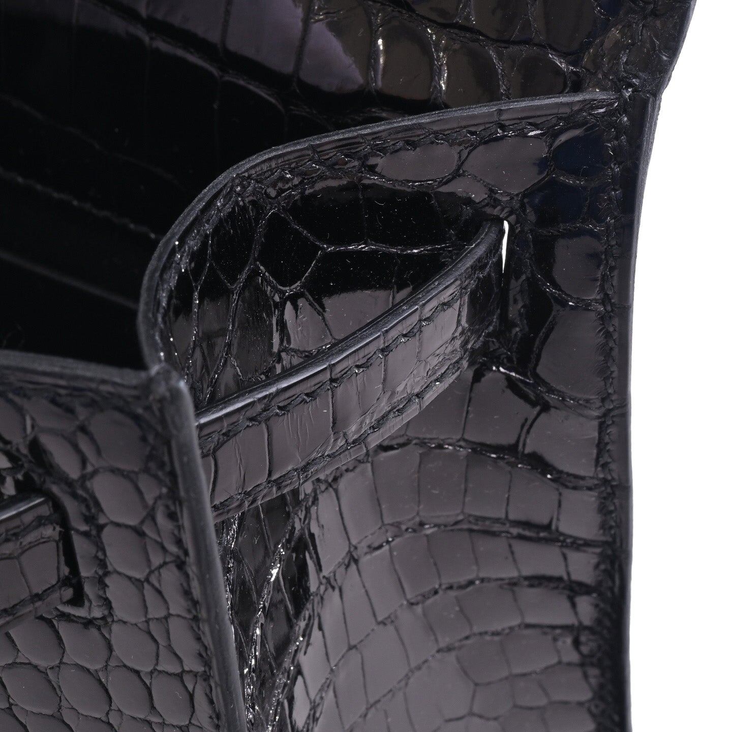 Pochette Kelly Polosus Black GP B engraved