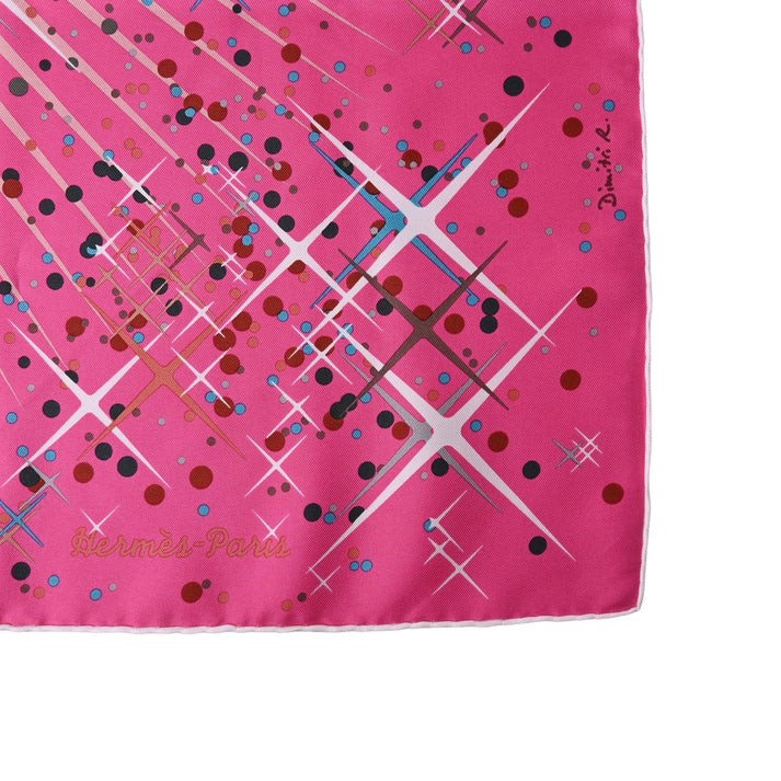 カレ90　マジックケリー　シルク　ピンク