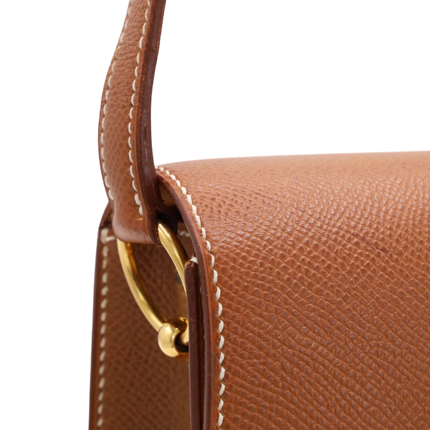 Doggy Medor Shoulder Bag Couchevel Gold GP 〇WStamp