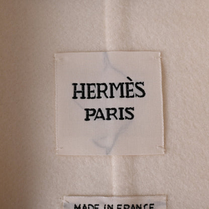 チェスターコート　カシミヤ　ホワイト　38