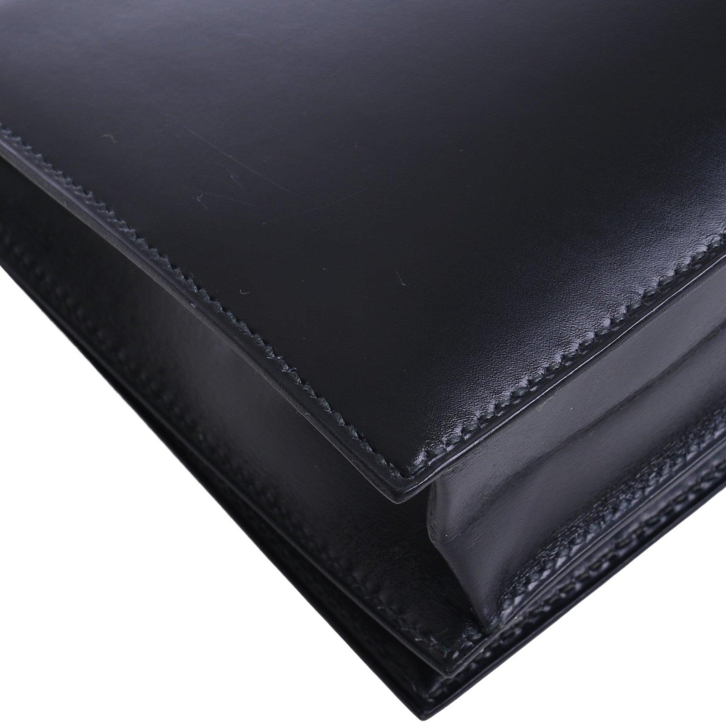 ヴィンテージクラッチ　ボックスカーフ　ブラック　GP　〇J刻印