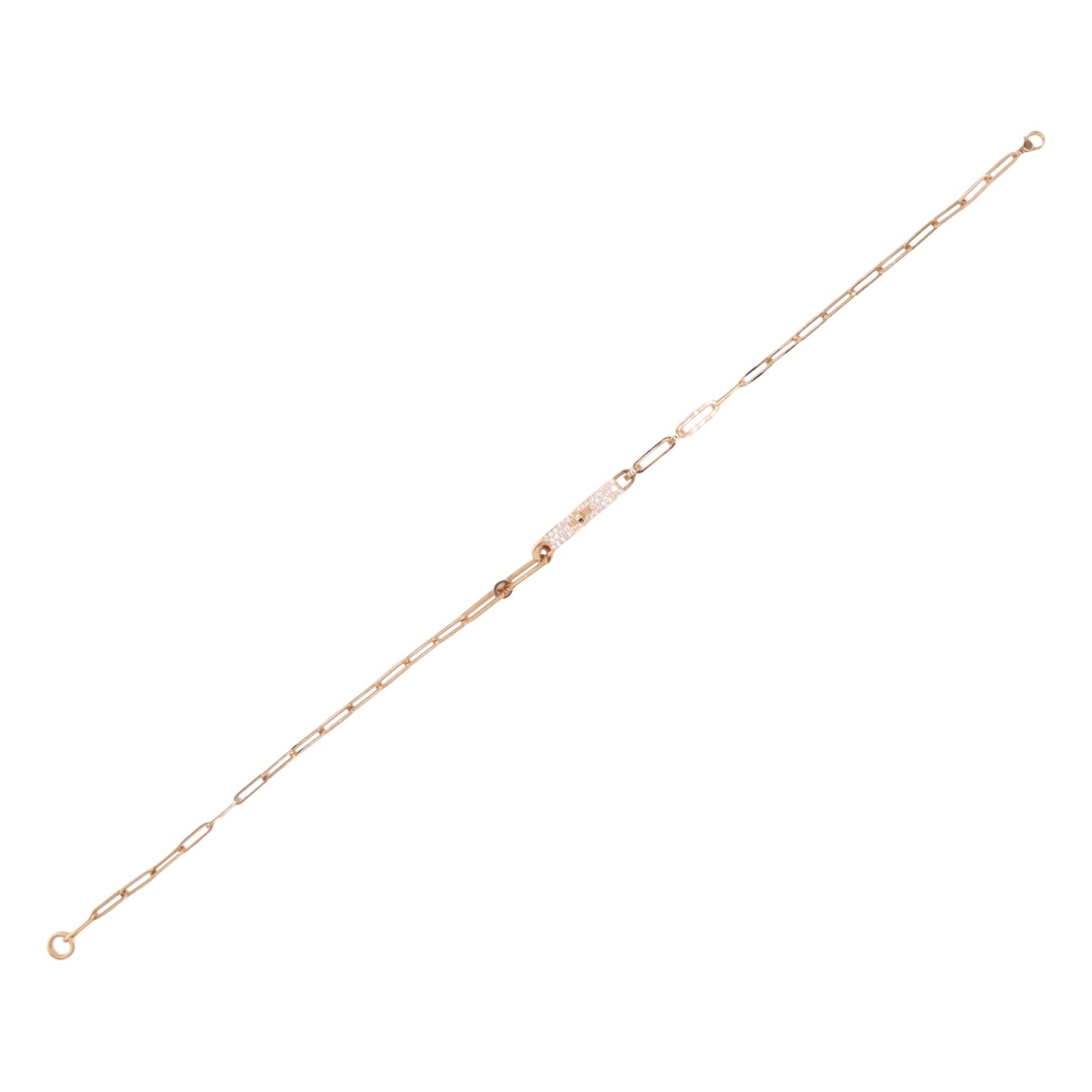 Kelly Chaine Full Diamond Double Chain Bracelet PG