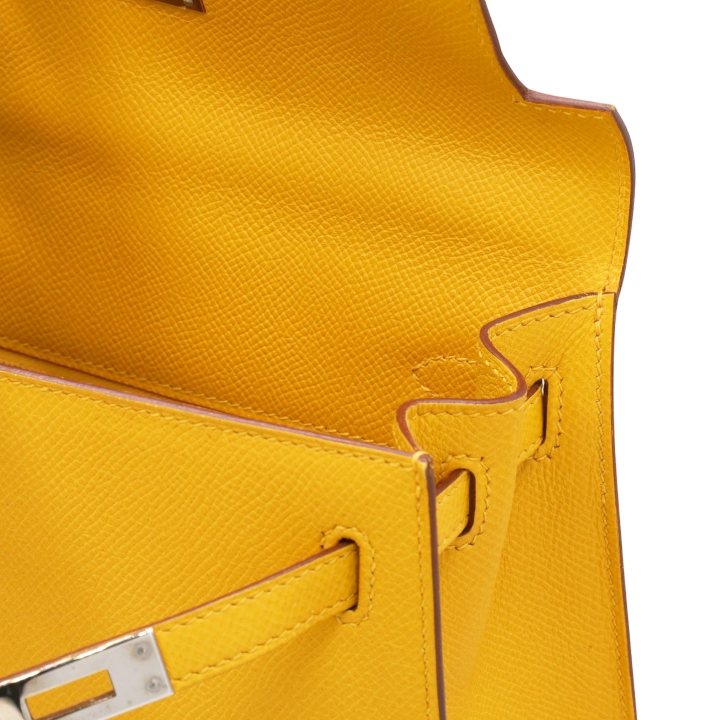 Kelly 25 Vaux Epson Jaune Ambre SS C刻印
