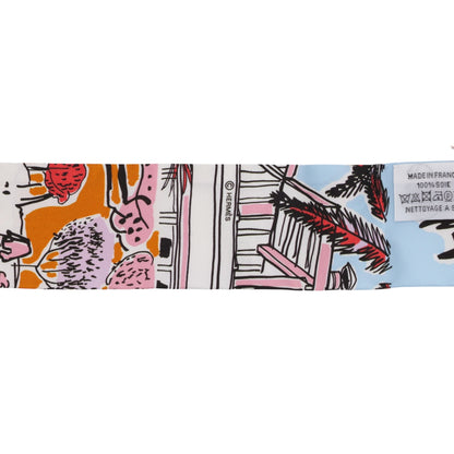 ツイリー　レイユール・デテ　シルク　マルチカラー