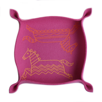 ヴィドポッシュ　エぺポ　フェルト　ローズフューシャ