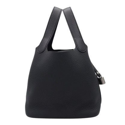 Picotan Rock PM Taurillon Clemence 黑色 SS W 雕刻