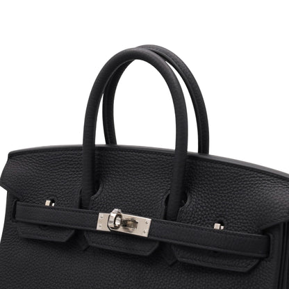 バーキン25　トゴ　ブラック　SS　Z刻印