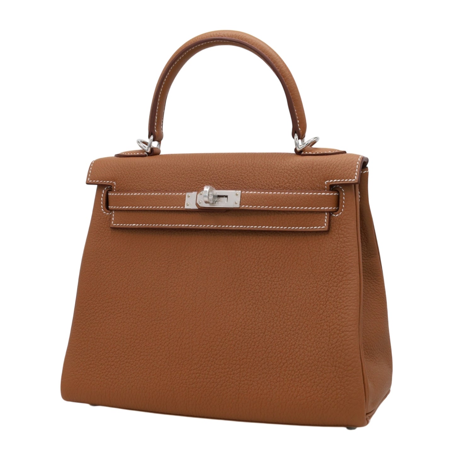 Kelly 25 Togo Gold SS W engraved