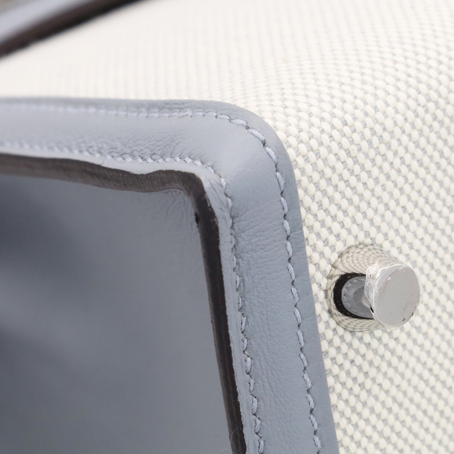 ケリー25　トワルアッシュ　ヴォースイフト　ブルーグラシエ　エクリュ　SS　K刻印