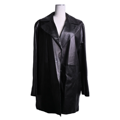 ベルテッドコート　ラム　ブラック　38