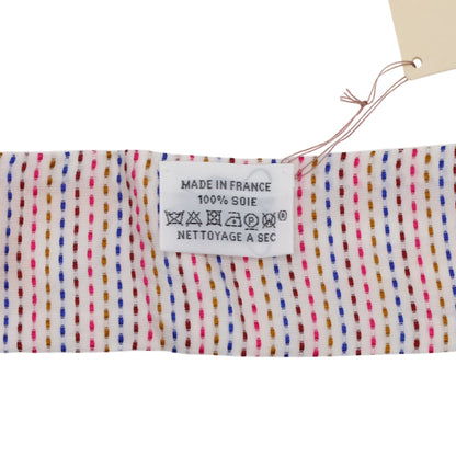 ツイリー　シュバルスコープ　シルク　ホワイト