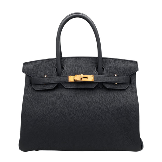 バーキン30　トゴ　ブラック　PG　D刻印