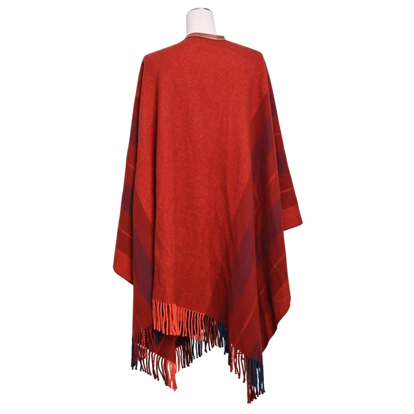 ロカバール　カシミヤ混　カーフ　レッド