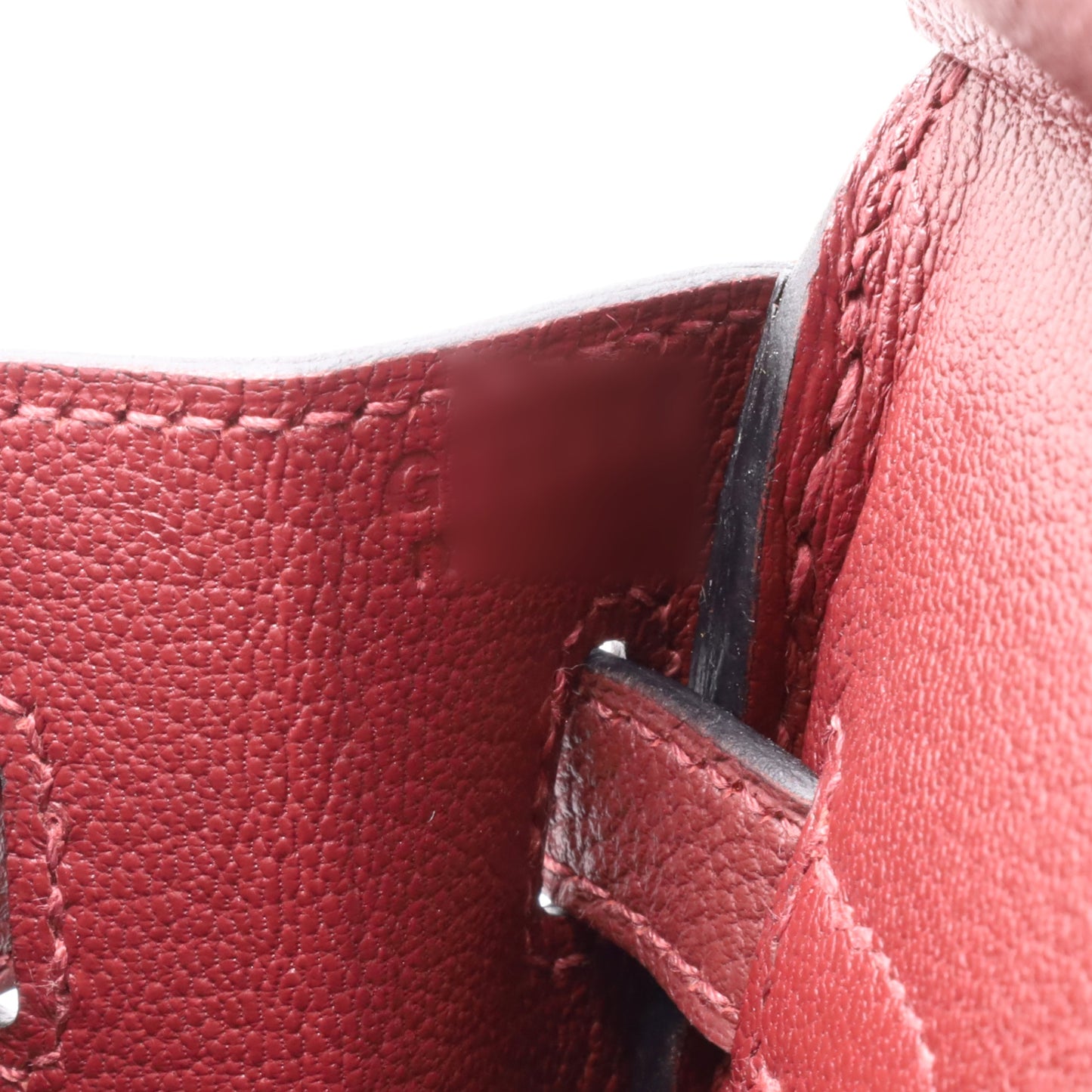 Birkin 25 多哥红灰 SS GStamp