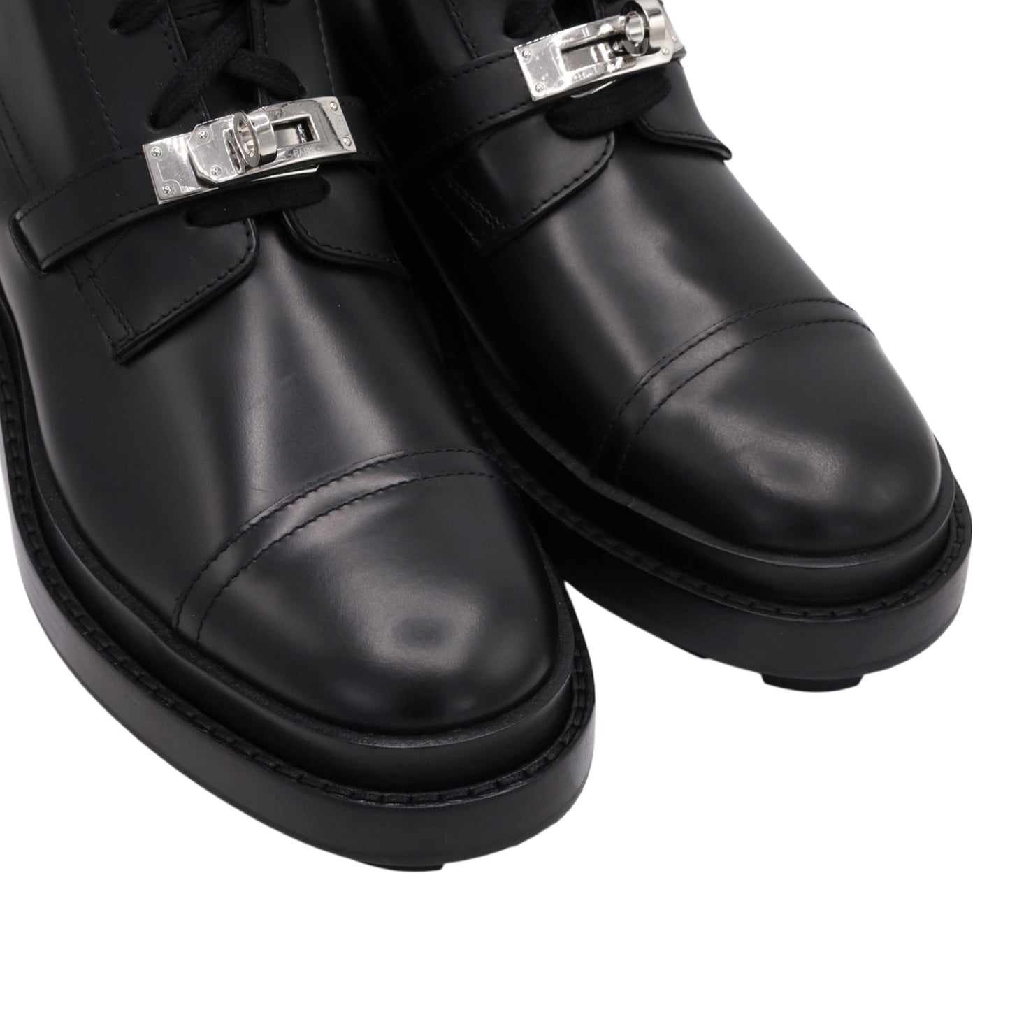 ショートブーツ　ファンク　ブラック　35 1/2