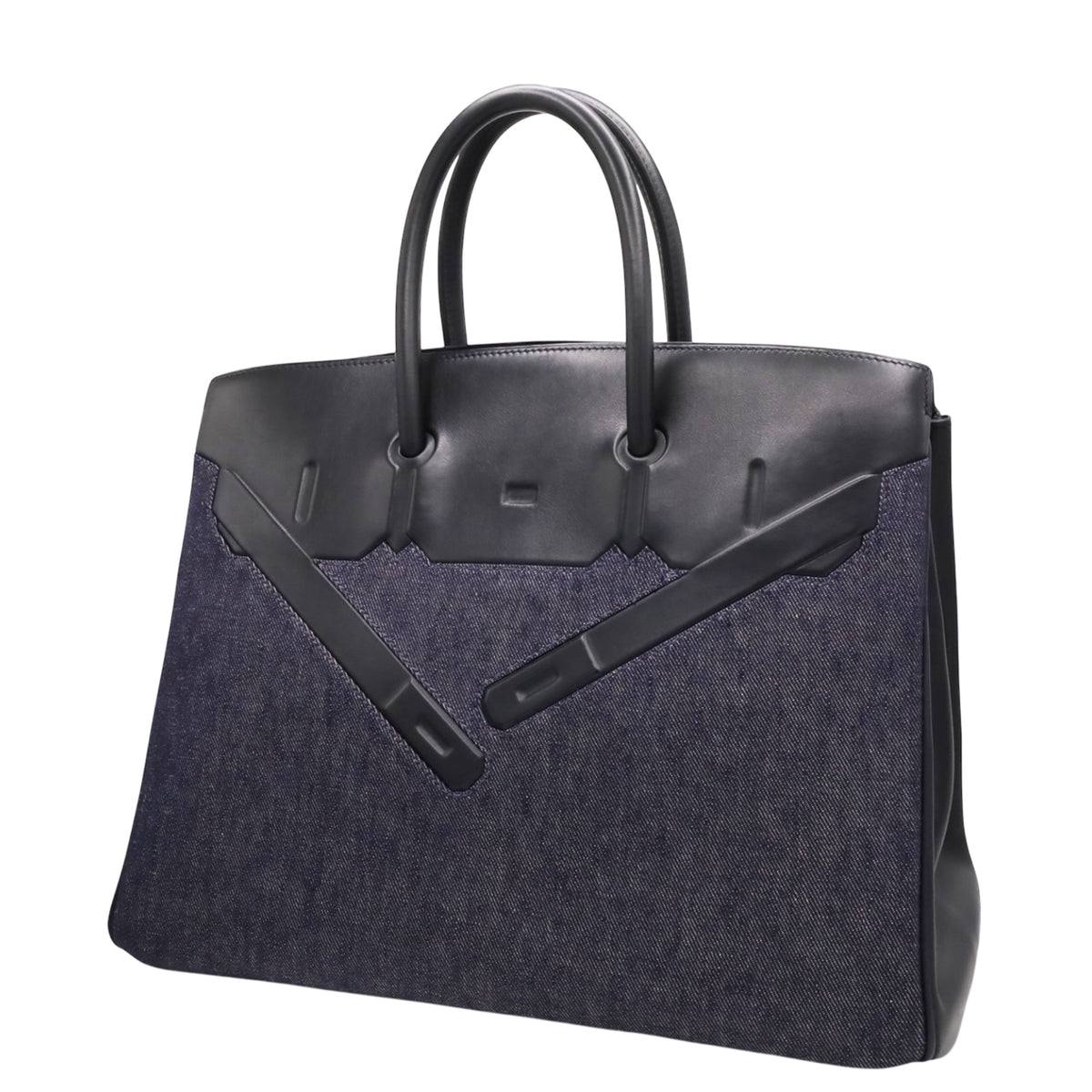 Shadow Birkin 35VeauBarenia Denim Black SS □NStamp