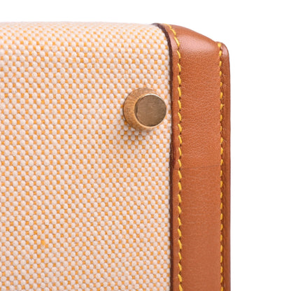 Kelly 32 Calf Toile Ash Gold GP 〇Z engraved