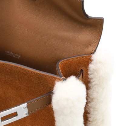 Mini Kelly 2 Teddy Vaux Swift Mouton Grizzly Chamois Ecru Arzan SS B stamp