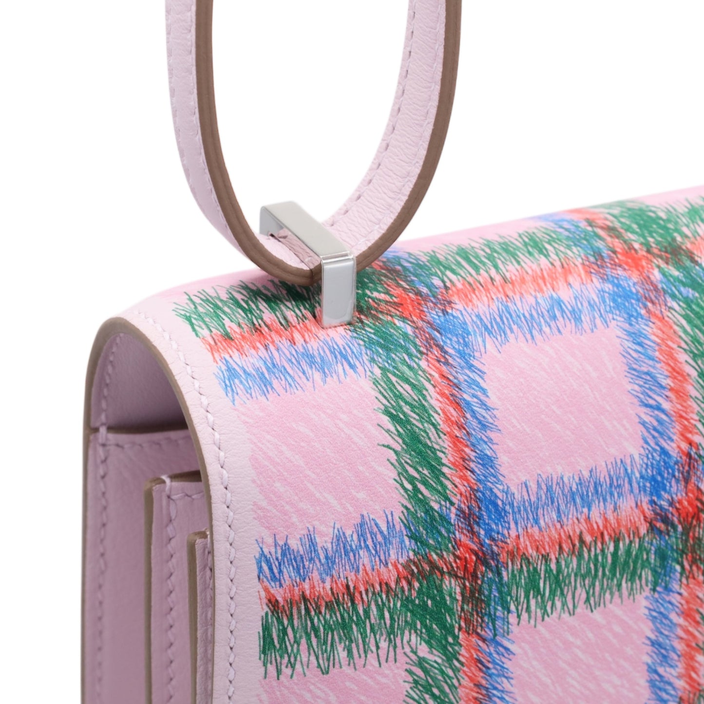 コンスタンスミニ　タータン　ヴォースイフト　モーヴペール　SS　K刻印