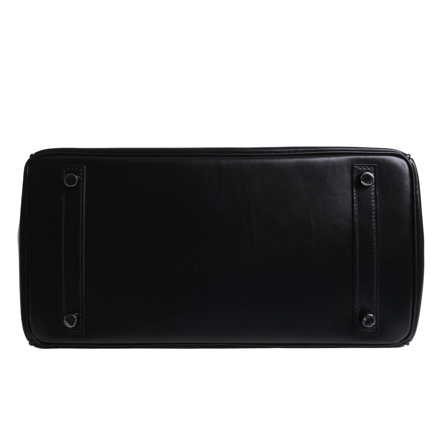 Birkin 30 Saw Black Box Calf □N Engraved