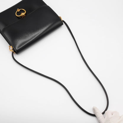 セクアナ22　ボックスカーフ　ブラック　GP　〇K刻印