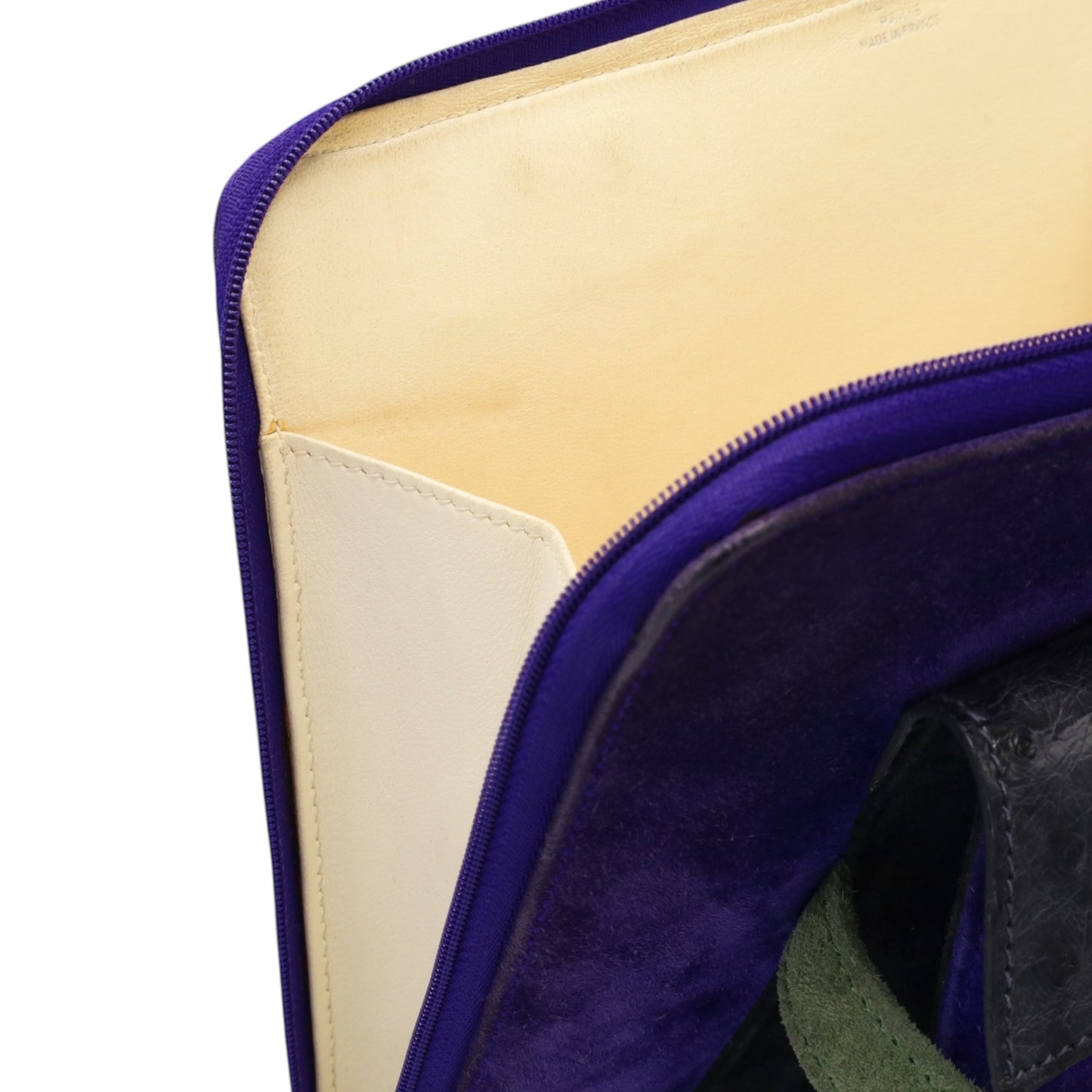 ニューアムステルダム　ドブリス　オーストリッチ　パープル　ブラック　SS　◯P刻印