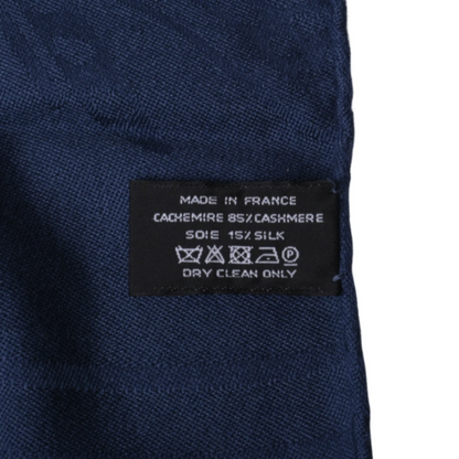 ストール　ニュー・リブリス　カシミア　ネイビー