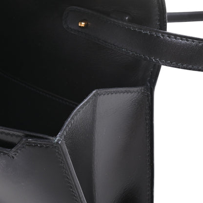 ナポレオン　ショルダーバッグ　ボックスカーフ　ブラック　GP　〇S刻印