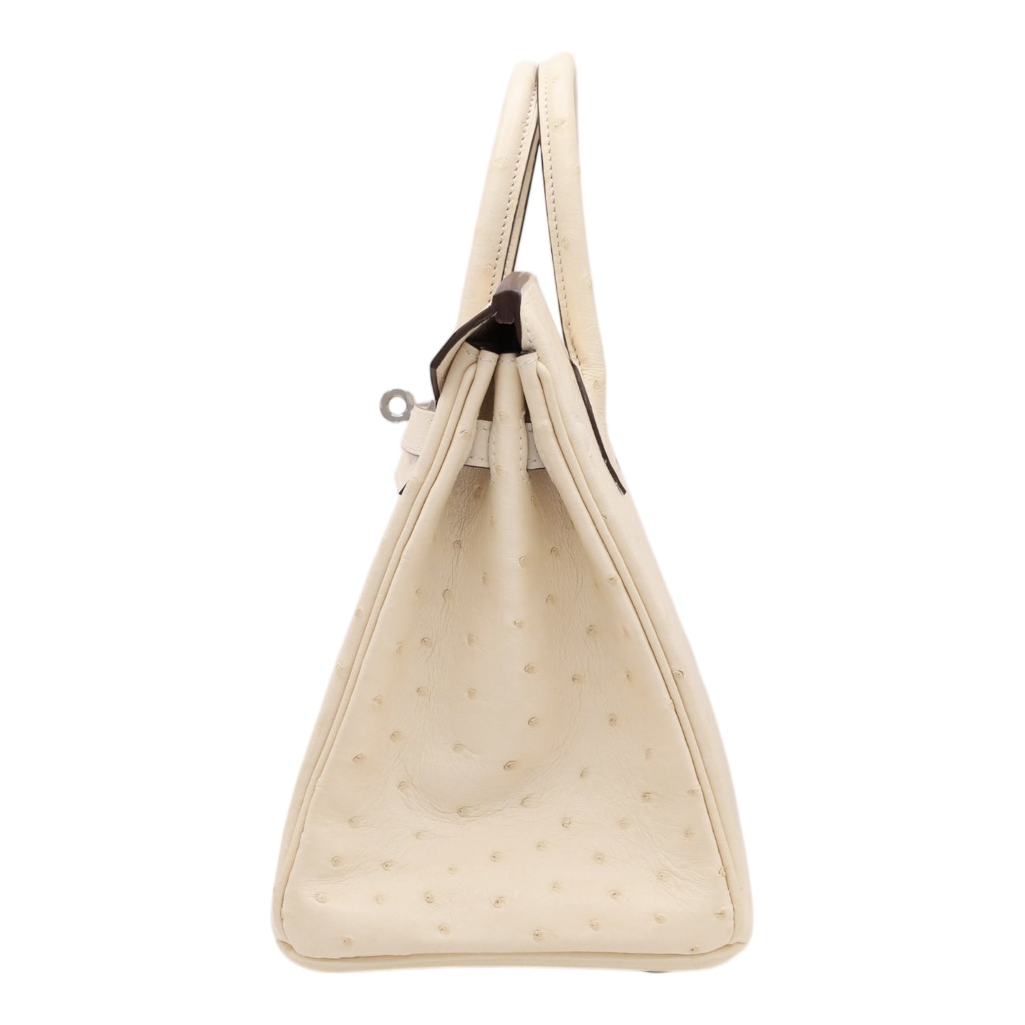 バーキン25　オーストリッチ　ナタ　SS　U刻印