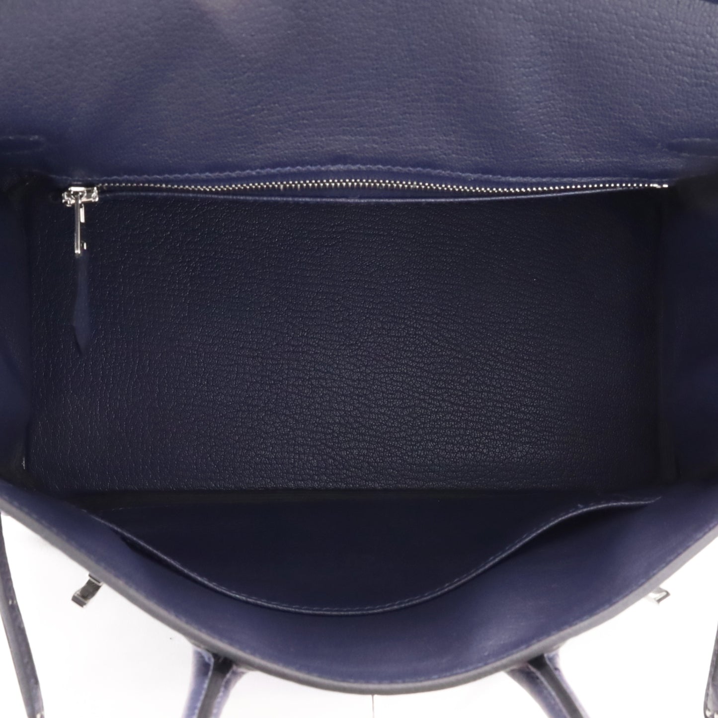 バーキン25　トゴ　ブルーニュイ　SS　K刻印