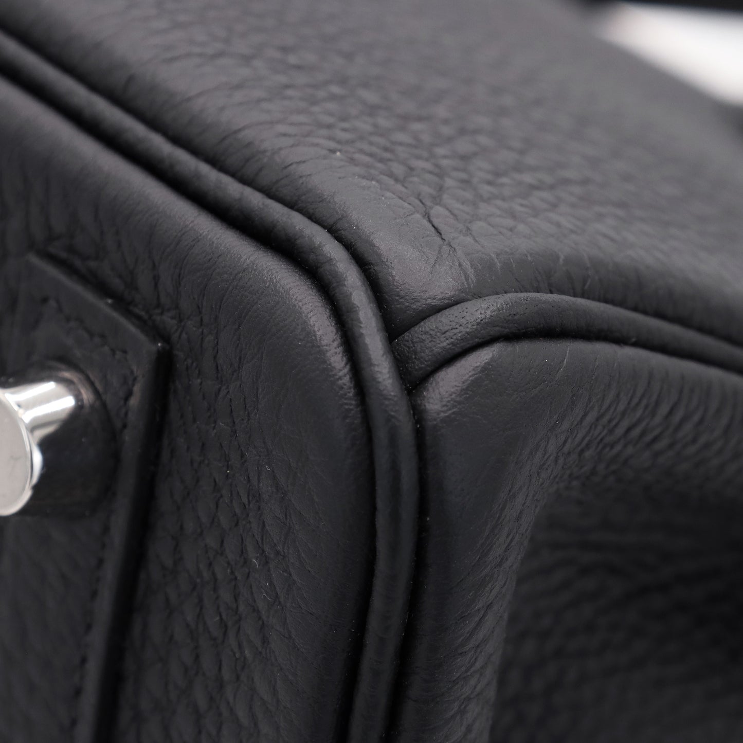 バーキン25　トゴ　ブラック　SS　Z刻印