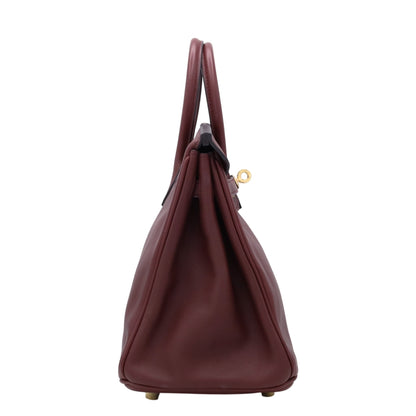 バーキン25　ヴォースイフト　ルージュアッシュ　GP　A刻印