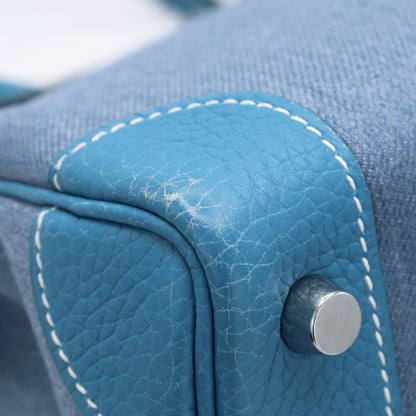 バーキン30　トワルジーン　トゴ　ブルージーン　SS　□J刻印