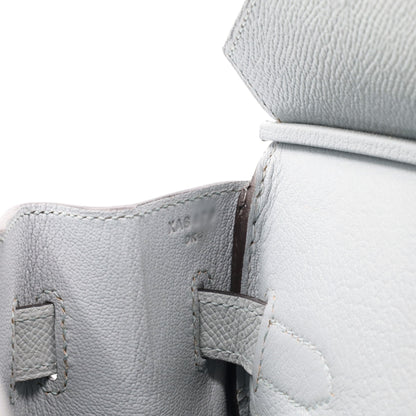 Birkin 30 Vaud Epson Blue Gracie GP X engraved