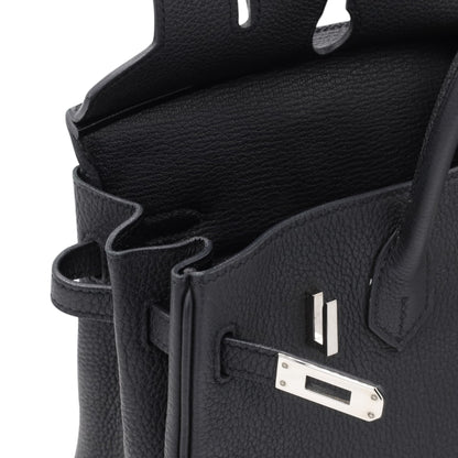 バーキン25　トゴ　ブラック　SS　X刻印