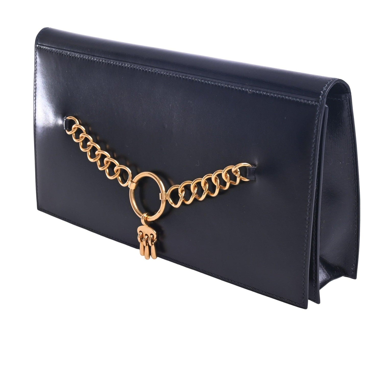 ヴィンテージクラッチ　ボックスカーフ　ブラック　GP　〇J刻印