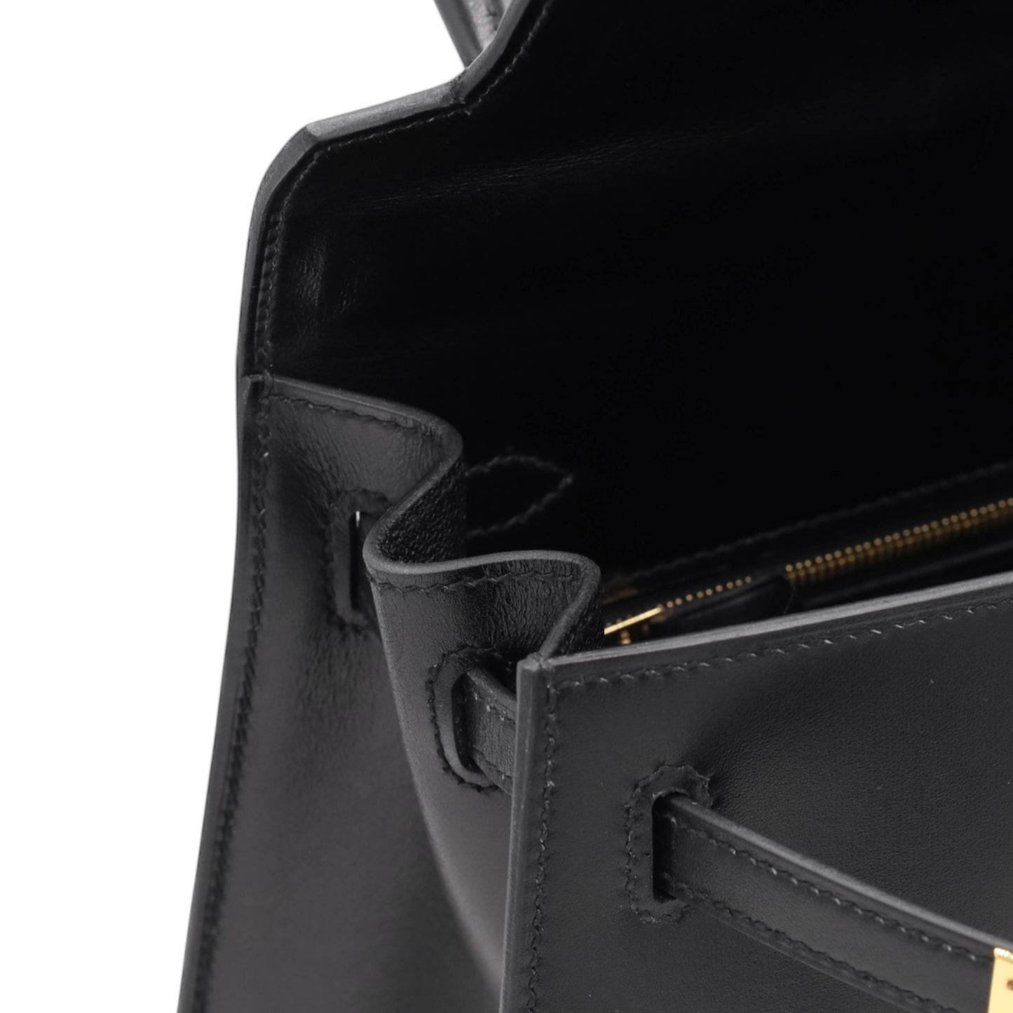 ケリー25　ボックスカーフ　ブラック　GP　W刻印